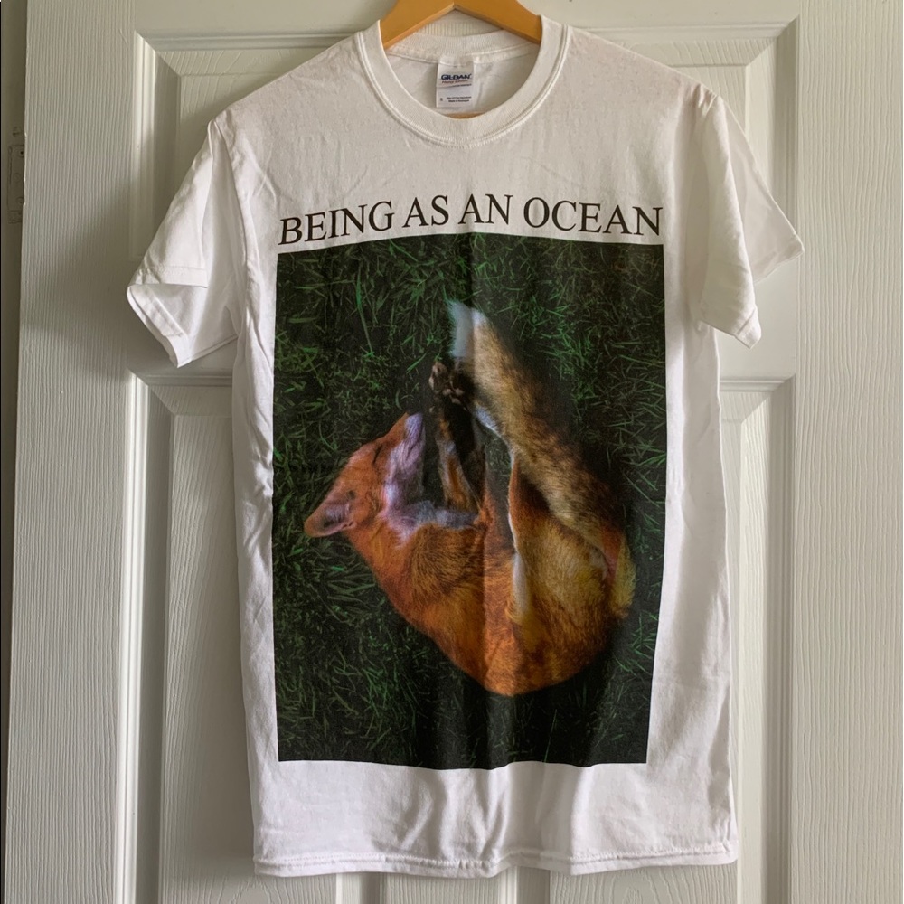 Being As An Ocean Sleeping Fox tshirt